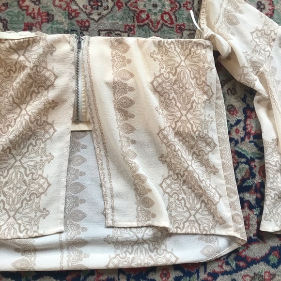 Strapless boho blouse a Calin - Picture 5 of 10